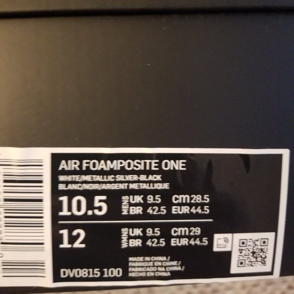 AIR FOAMPOSITE ONE BRAND NEW